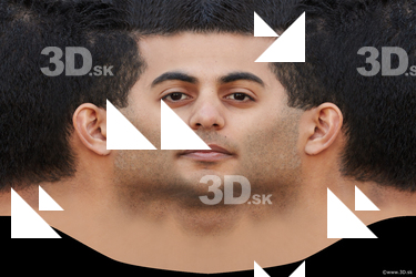 Male head texture