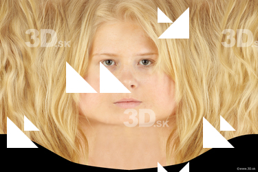 Female head texture