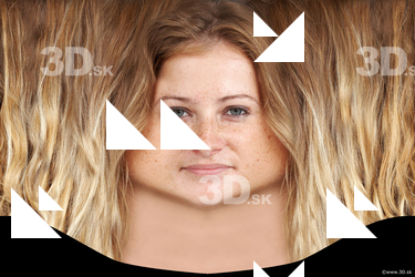 Female head texture