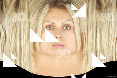 Female head texture