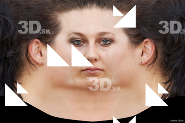 Female head texture
