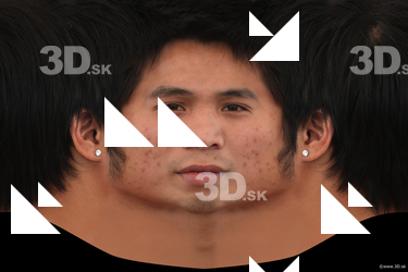Male head texture