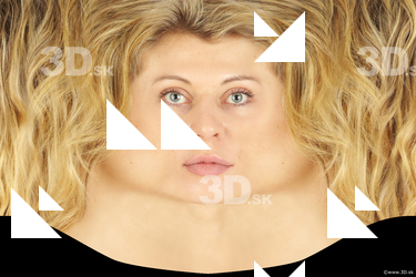 Female head texture