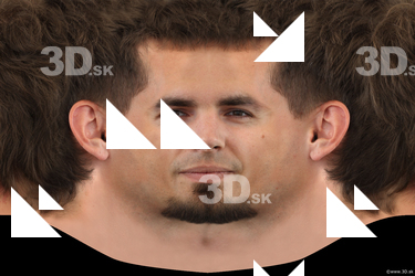Male head texture