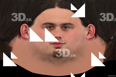 Male head texture