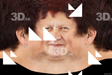 Female head texture
