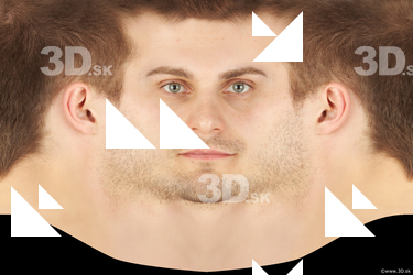 Male head texture