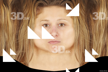 Female head texture