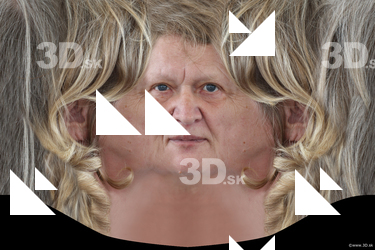 Female head texture