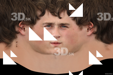 Male head texture