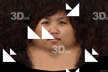 Female head texture