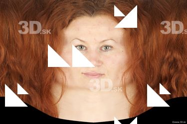 Female head texture