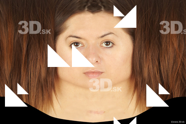 Female head texture