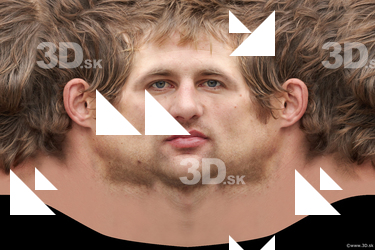 Male head texture