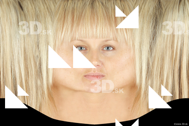 Female head texture