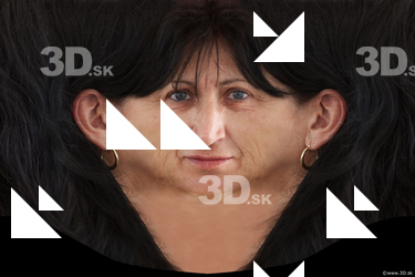 Female head texture