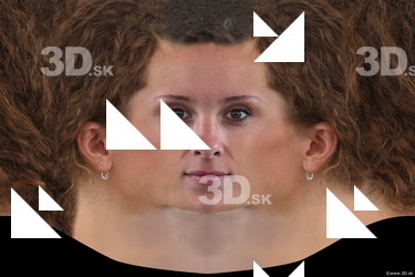 Female head texture