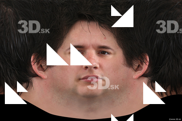 Male head texture