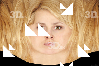 Female head texture
