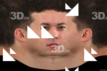 Male head texture