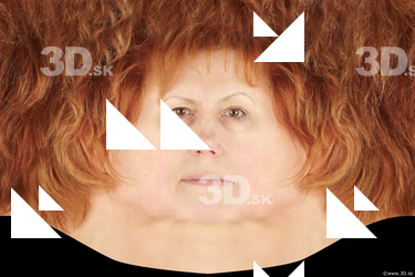 Female head texture