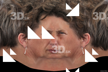 Male head texture