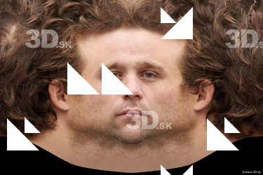 Male head texture