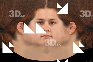 Female head texture