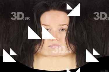 Female head texture