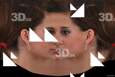 Female head texture