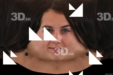 Female head texture