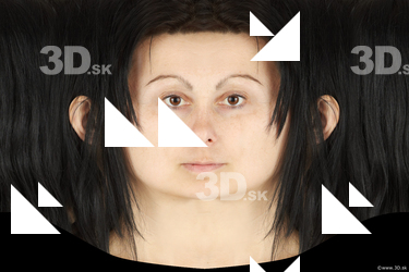 Female head texture