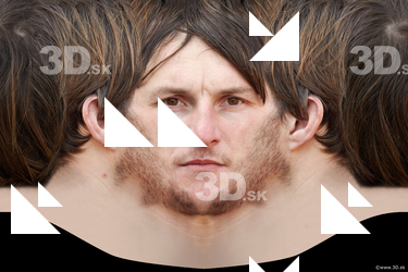 Male head texture