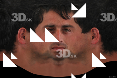 Male head texture