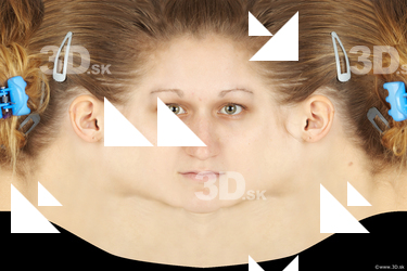 Female head texture