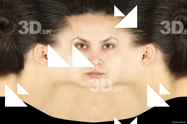 Female head texture
