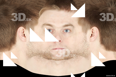 Male head texture