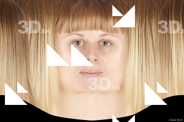 Female head texture