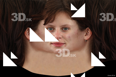 Female head texture