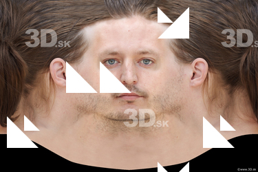 Male head texture