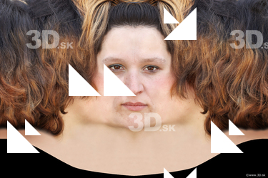 Female head texture