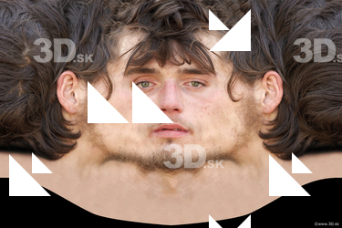 Male head texture