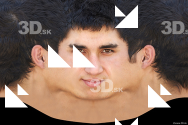 Male head texture