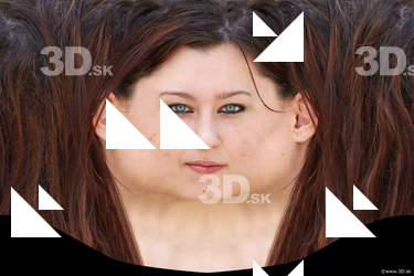 Female head texture