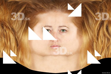 Female head texture