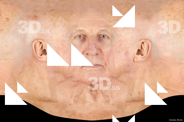 Male head texture