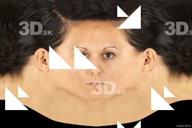 Female head texture