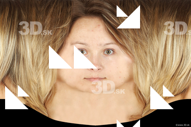 Female head texture