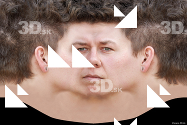Male head texture