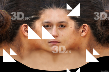 Male head texture